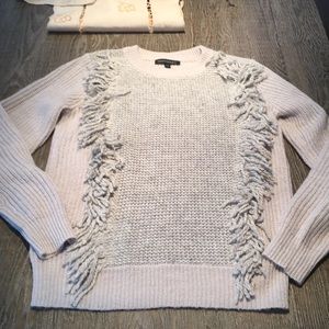 Banana Republic Sweater with Fringe XS